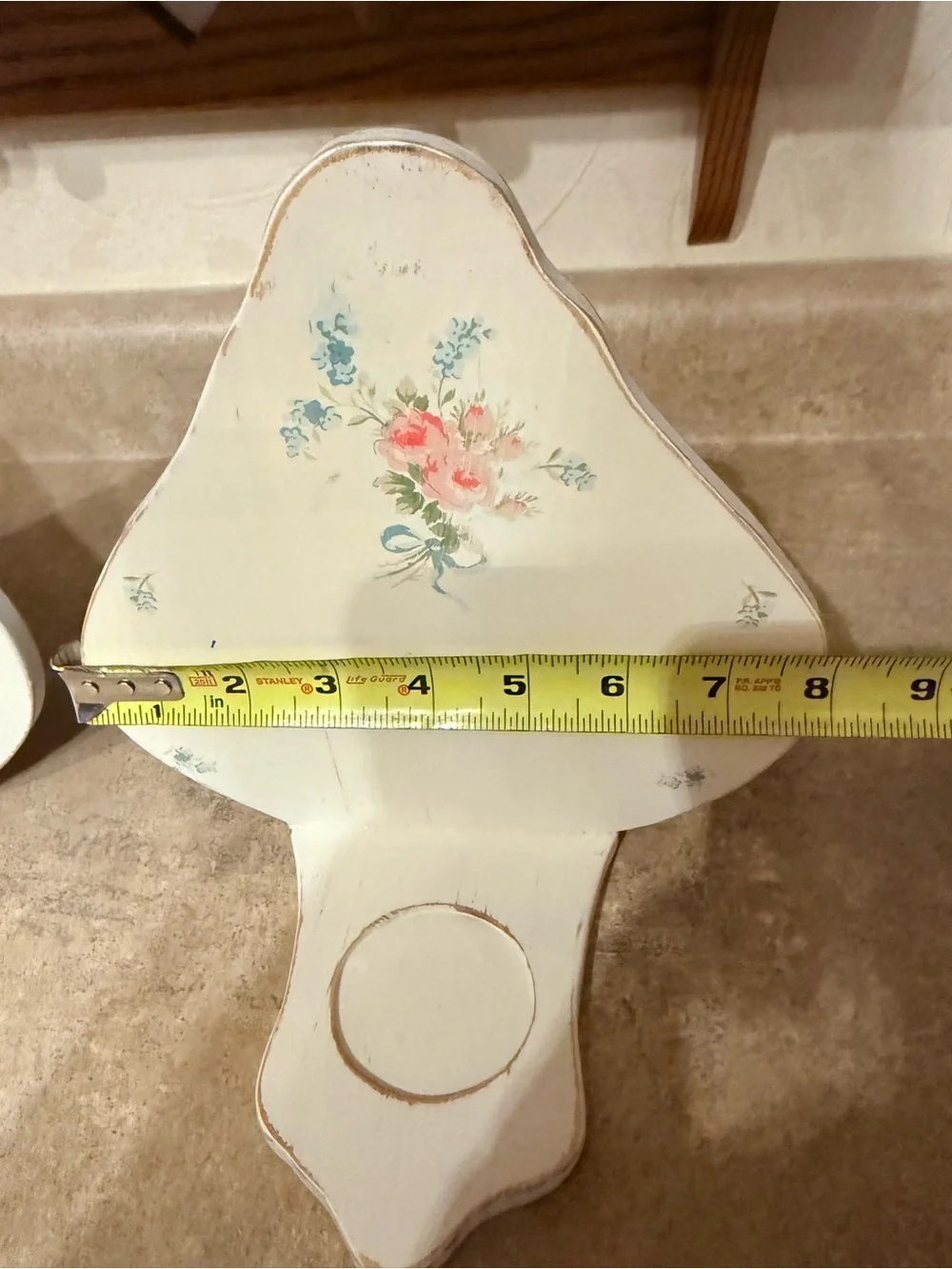 Vintage (2005-yep, it’s vintage now!)  Floral Wall Sconces - Shabby Chic